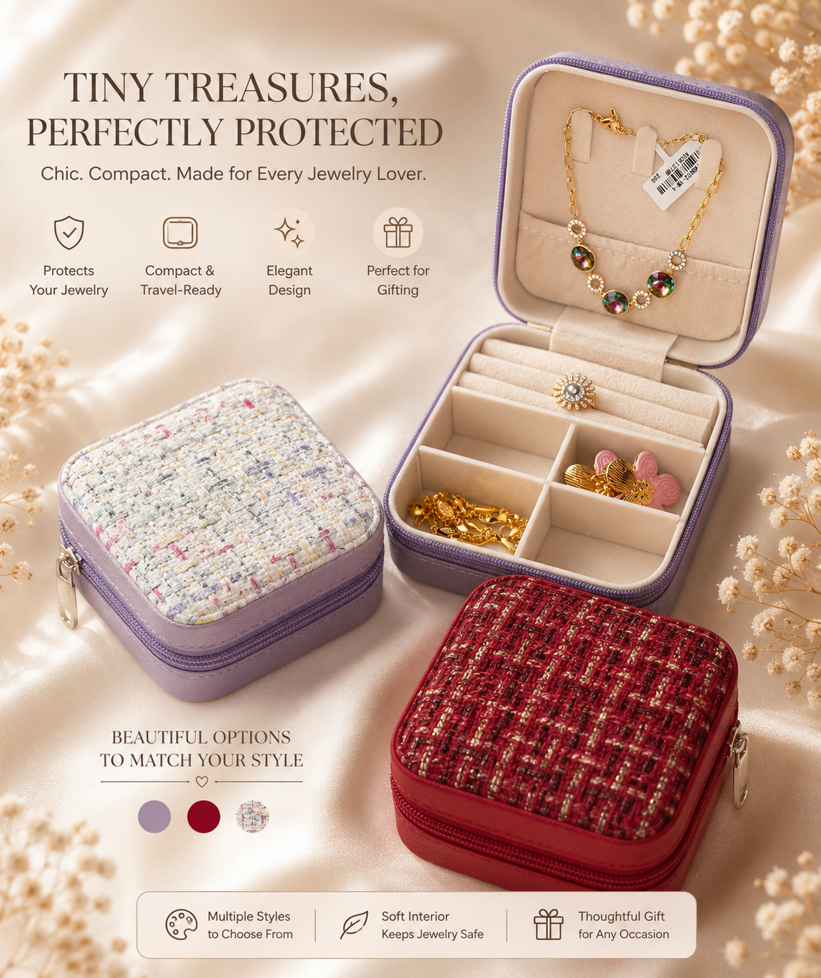 Travel Jewelry Box