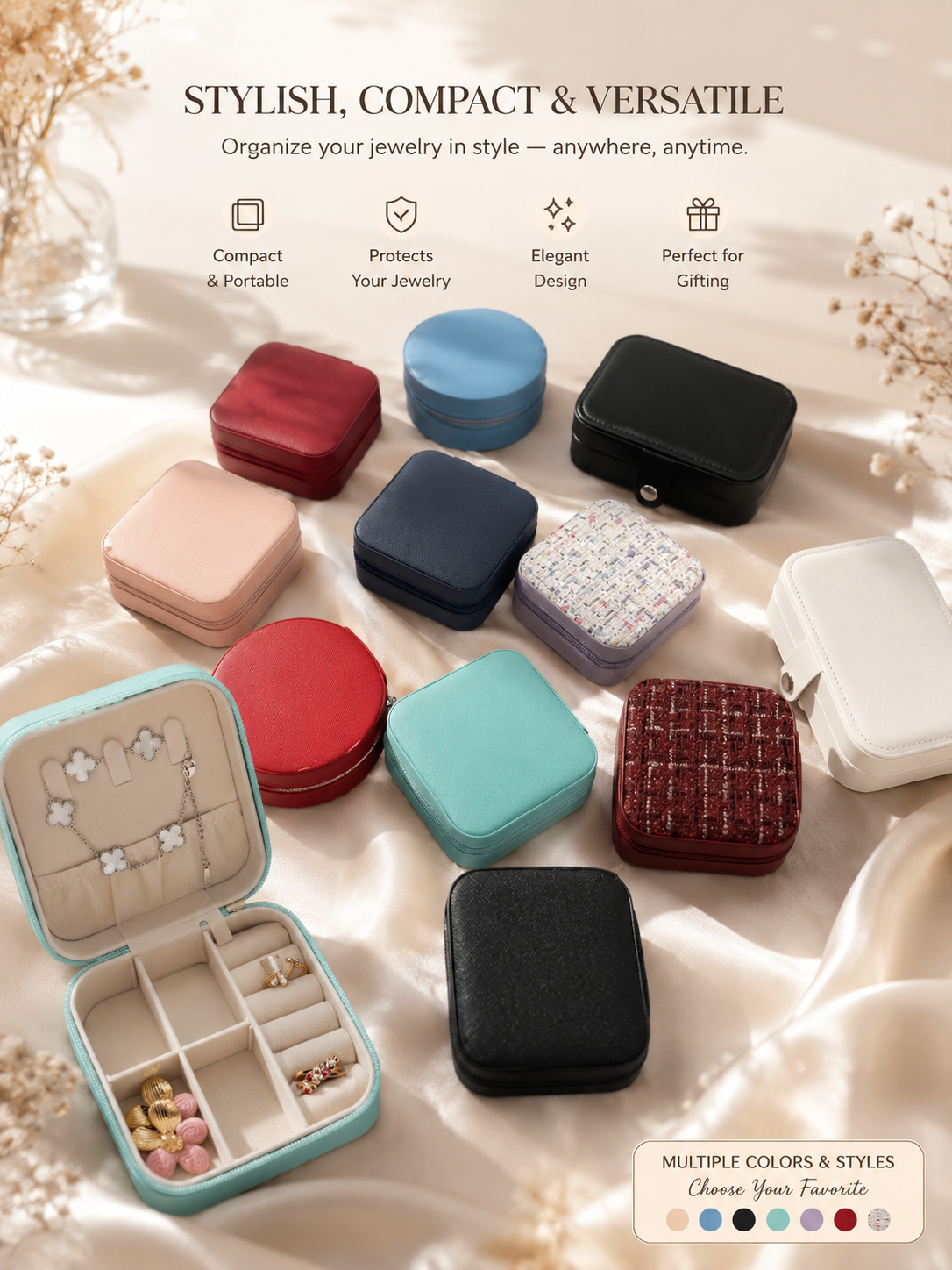 Travel Jewelry Box