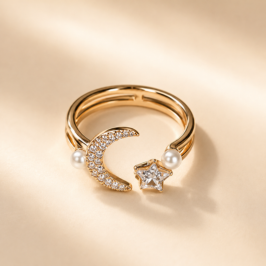 Cupid Heart Adjustable Ring